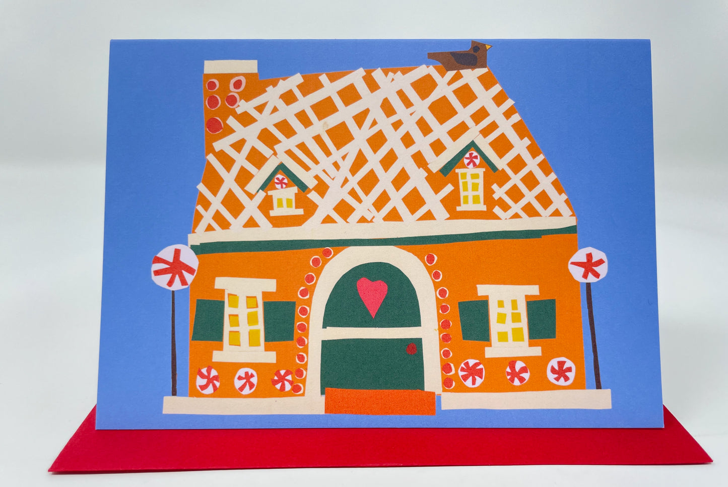 Christmas Gingerbread House Card