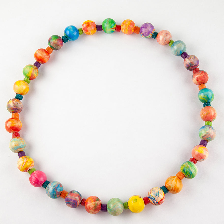 Kirsten's Marbled Necklace