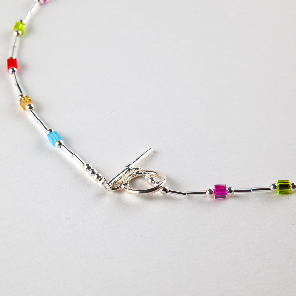 Miyuki Cube Necklace