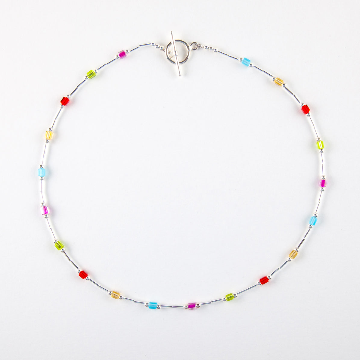 Miyuki Rainbow Necklace