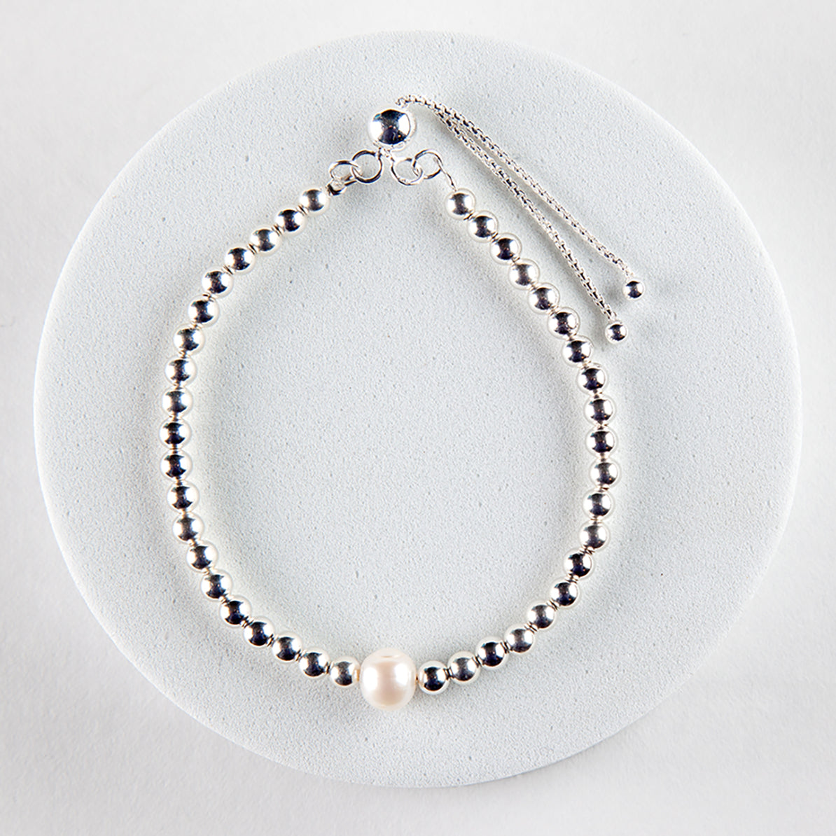 Pearl Slider Bracelet