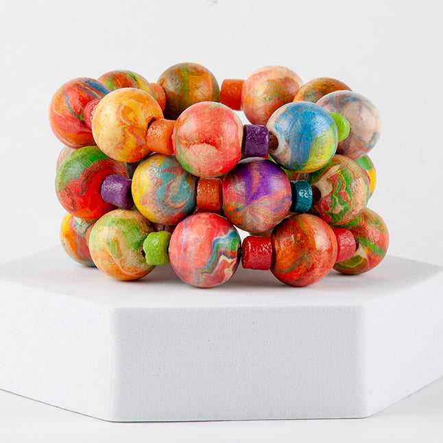 Kirsten's Marbled Bracelet