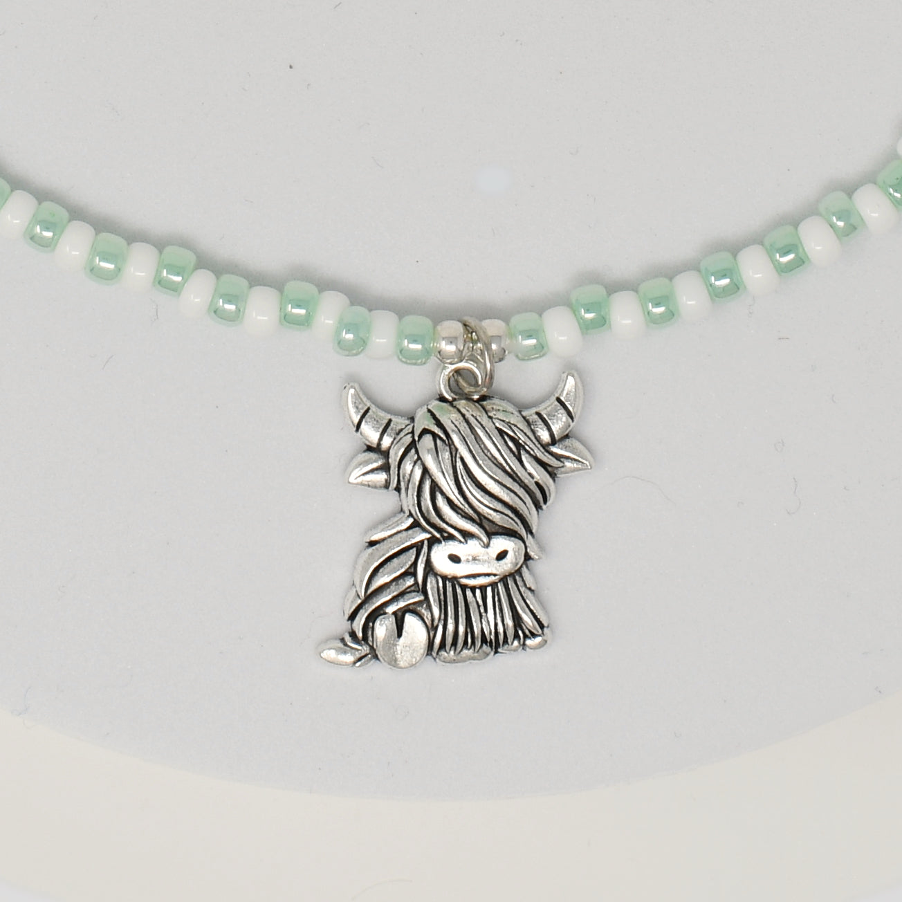 Farm Animal: Highland Cow Necklace