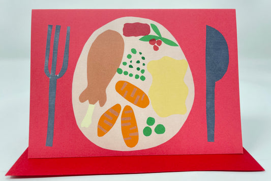 Christmas Dinner Card