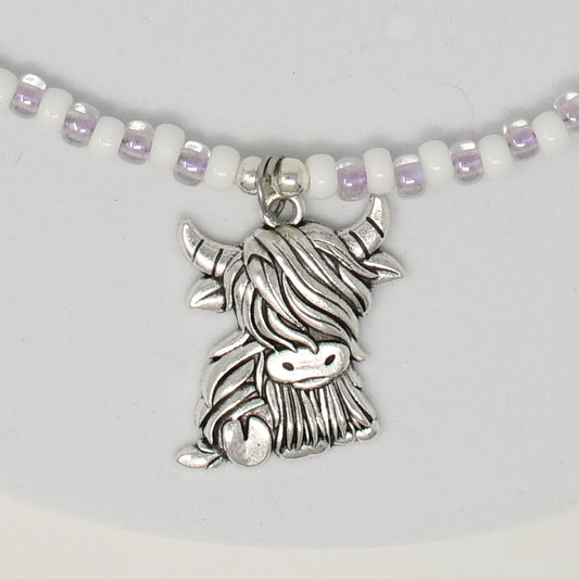 Farm Animal: Highland Cow Necklace
